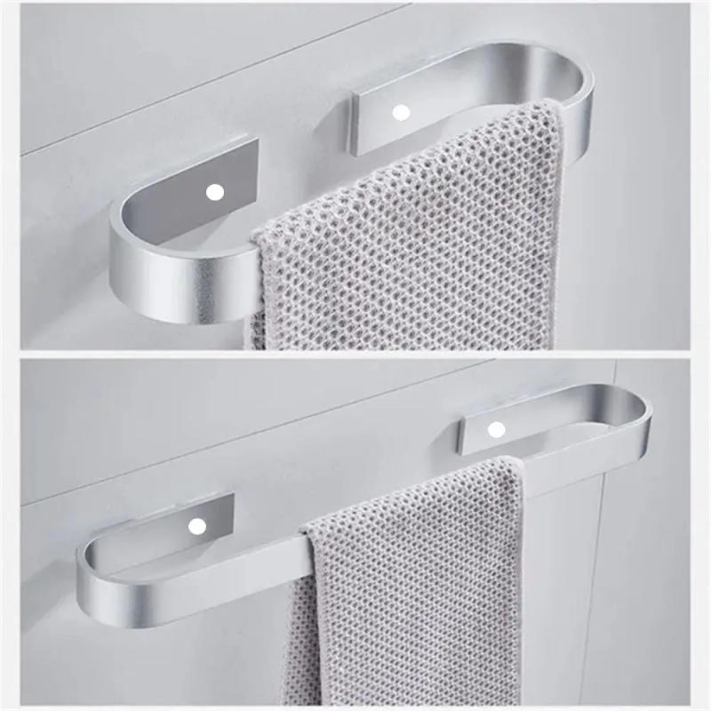 Description Picture 4 of itemOrganizer Toilet Hanger Holder Wall Mount Storage Shelf Towel Rack Clothes Holder Bathroom Bar