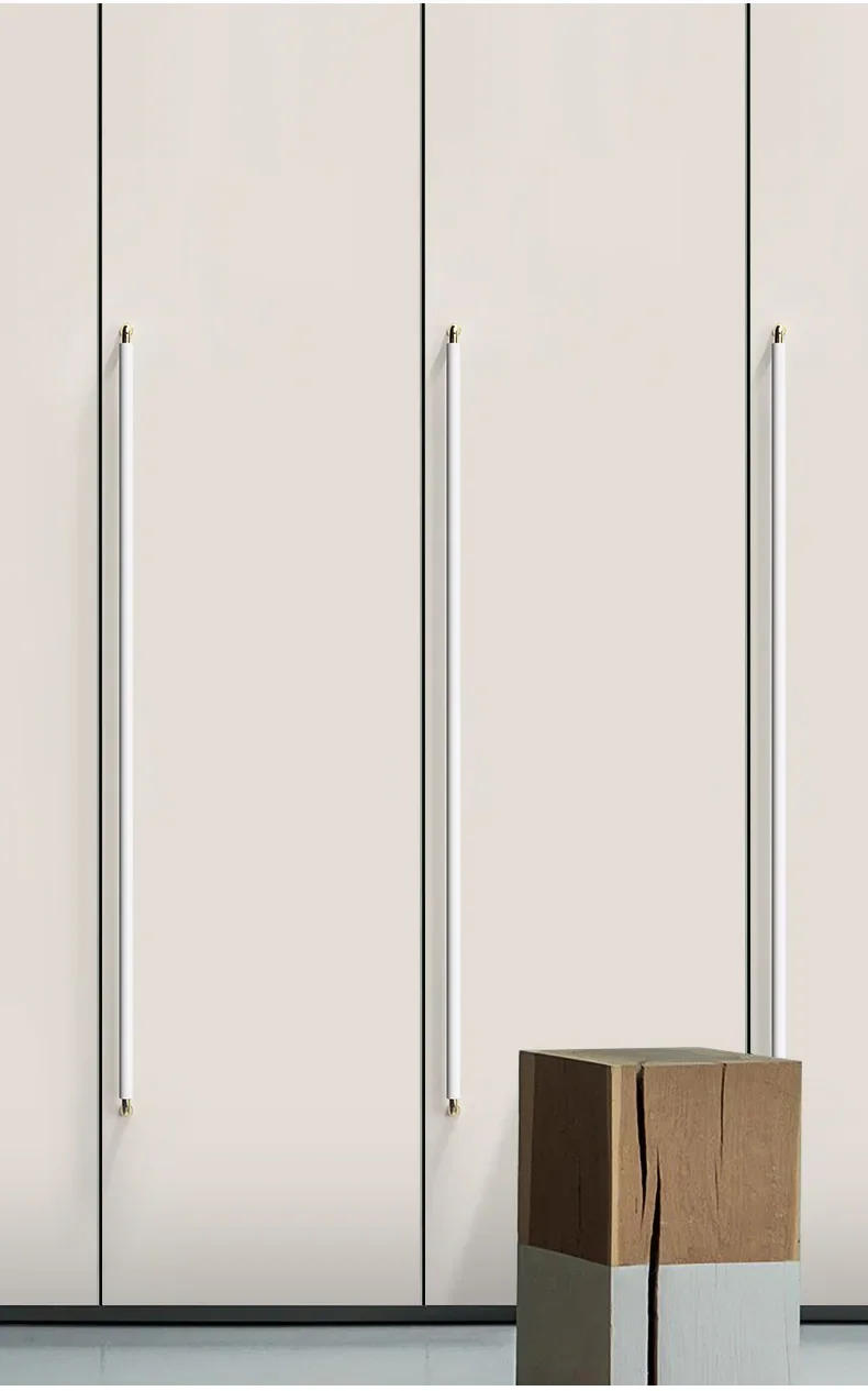 Description Picture 3 of itemLuxury Wardrobe Door Handle Modern Simple High-end Cabinet Door Handle Drawer European Cabinet Extended Handle White