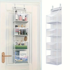 Wall Hanging Wardrobe Hanging Finishing Bags Transparent Hanging Organizers for Doors Underwear Socks Clothes Storage Organizer