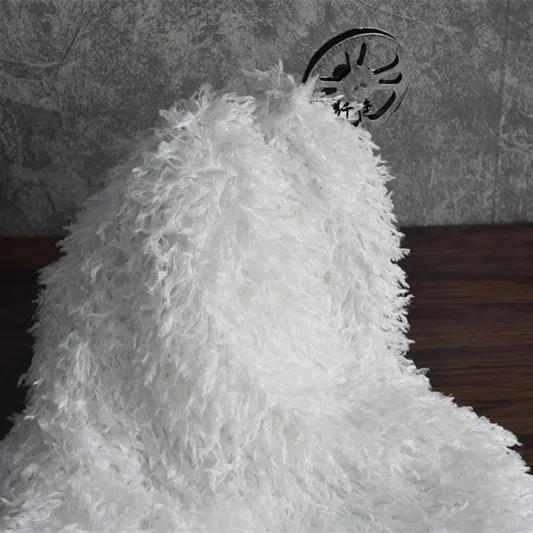 Description Picture 5 of itemSimulated Feather Tassel Fabric Pendant Soft Fashion Handmade Clothing Shooting Background Decoration Clothing Designer Fabric