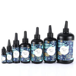 UV Resin Glue 20g/50g/100g Epoxy Resin and UV Lamp High Transparency Fast Drying and High Hardness for DIY Jewelry