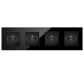 4x sockets black