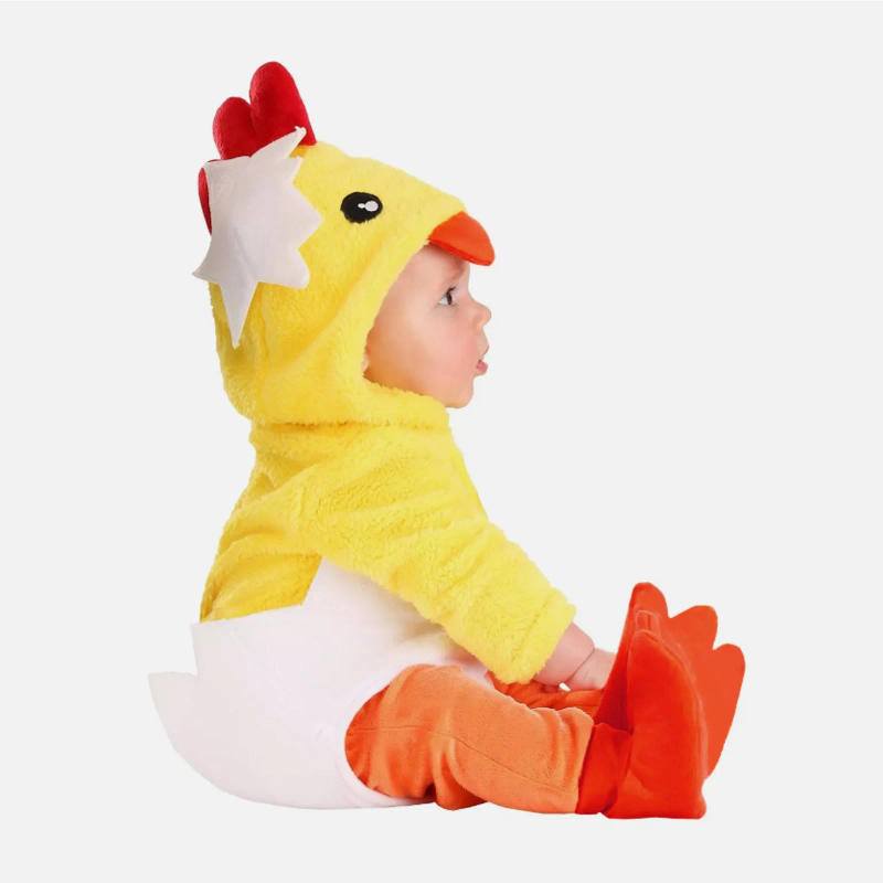 Description Picture 6 of itemFamily Easter Pajamas Set Adorable Infant Hatching Chicken Costume Baby Chick Animal Romper For Girls Plaid Family Pajama Pants