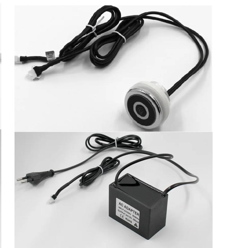 Description Picture 3 of item4PCS RGB LED Hottub Lights Spa Whirlpool Lamp Photochromic 65mm 2.5w big hot tub lamp 1 controller 1 waterproof adapter