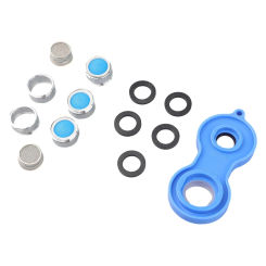 5pcs Brass Water Saving Faucet Aerator Kitchen Basin Tap Filter Mixed Nozzle M24 Splash Head Tap Aerator Faucet Accessories