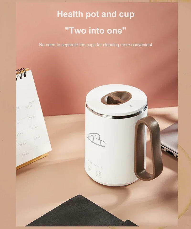 Description Picture 5 of itemPortable Mini Electric Kettle Hot Water Thermal Heating Boiler Pot Travel Cup Milk Heater Teapot Soup Stew Porridge Slow Cooker