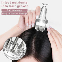 Ball Massage Hair Applicator Portable Scalp Applicator Comb for Hair Growth Serum Oil Nourishment Mini Massage Tool for Healthy