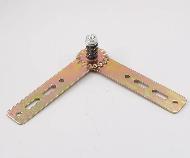 Description Picture 4 of item2pcs Buckle Hinge Angle Adjuster Sofa Accessories Hardware Headrest Hinge 360 Degree Two-section Plum Hinge