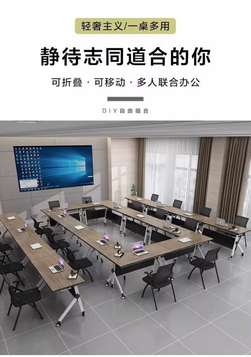 Description Picture 3 of itemFiling Writing Office Desk Corner Workbench Standing Boss Luxury School Office Desk Meeting Tavolo Da Lavoro Furnitures HDH