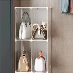 Handbag Storage Cabinet Drawer Divider Storage Organizers Free Combination Creative Partition Space-Saving Storing Clothes Rack