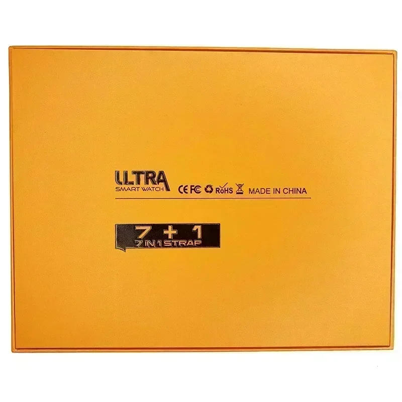 Description Picture 4 of item7 Watch Straps New S900 Ultra Smartwatch 2.2HD Amoled Circular Screen ECG Monitoring Reloj Inteligente with Protective Case