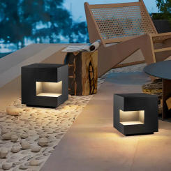 Modern Minimalist LED Lawn Lamp 5W AC110V 220V Waterproof Stainless Steel Steet Light For Pillar Chapiter Courtyard Lighting