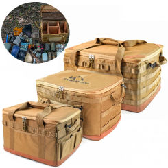 30L45L Outdoor Camping Picnic Bag Organizer Collapsible Large Capacity Tableware Storage Bag for Travel Hiking Camping 캠핑 피크닉 가방