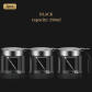 3pcs Black 250ml