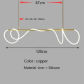 gold 120 cm