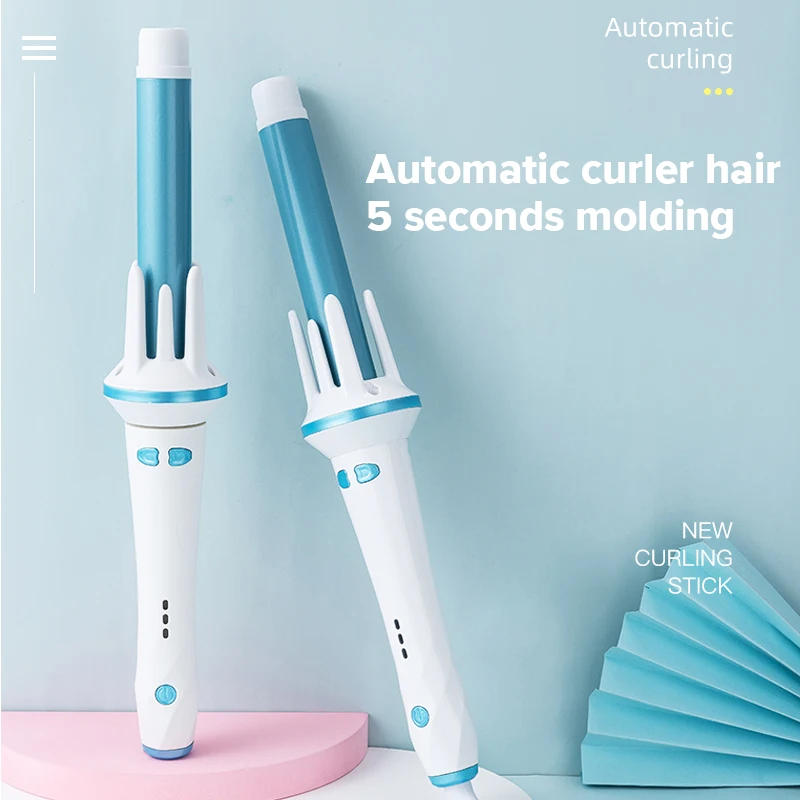 Description Picture 6 of itemAutomatic Hair Curlers Negative Ion Ceramic Care Big Wand Wave Hair Styler Curling Irons 3 Temperatures Fast Heating Styling Too