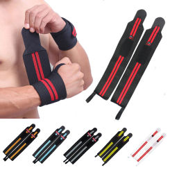1PCS Weight Lifting Wristband Adjustable Elastic Wrist Wraps Bandage Gym Fitness Weightlifting Powerlifting Wrist Support Strap