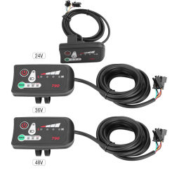 Electric Bike Display Universal 24V 36V 48V Waterproof LED Display Control Panel for Electric Bike Bicycle Scooter Accessories