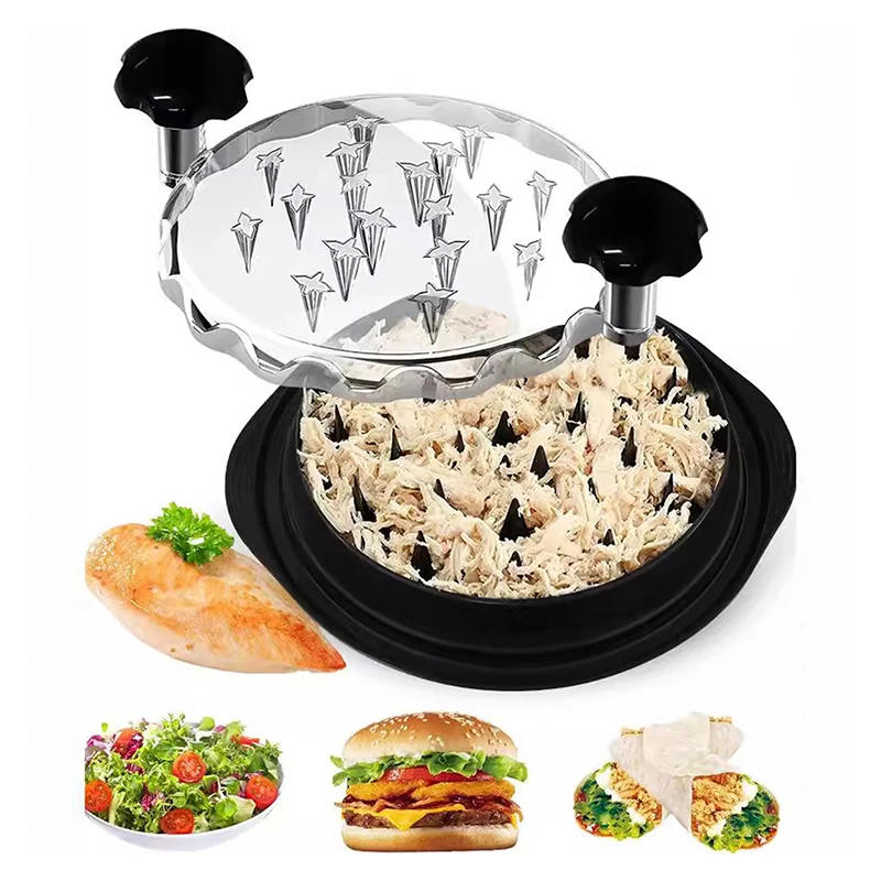 Description Picture 3 of itemChicken Shredder Tool Meat Breast Shredding Separation Mincing Grinder Machine With Lid For Shredding Chicken Pork Beef