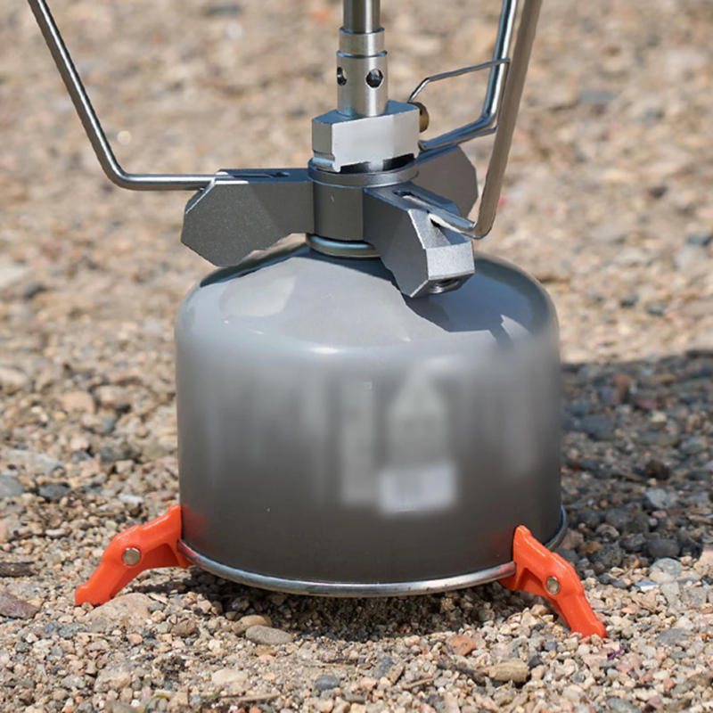 Description Picture 3 of itemPortable Camping Canister Stand Jetboil 4 1 1 6 0 6CM Camping Canister Holder Easy Installation Lightweight Outdoor Tools