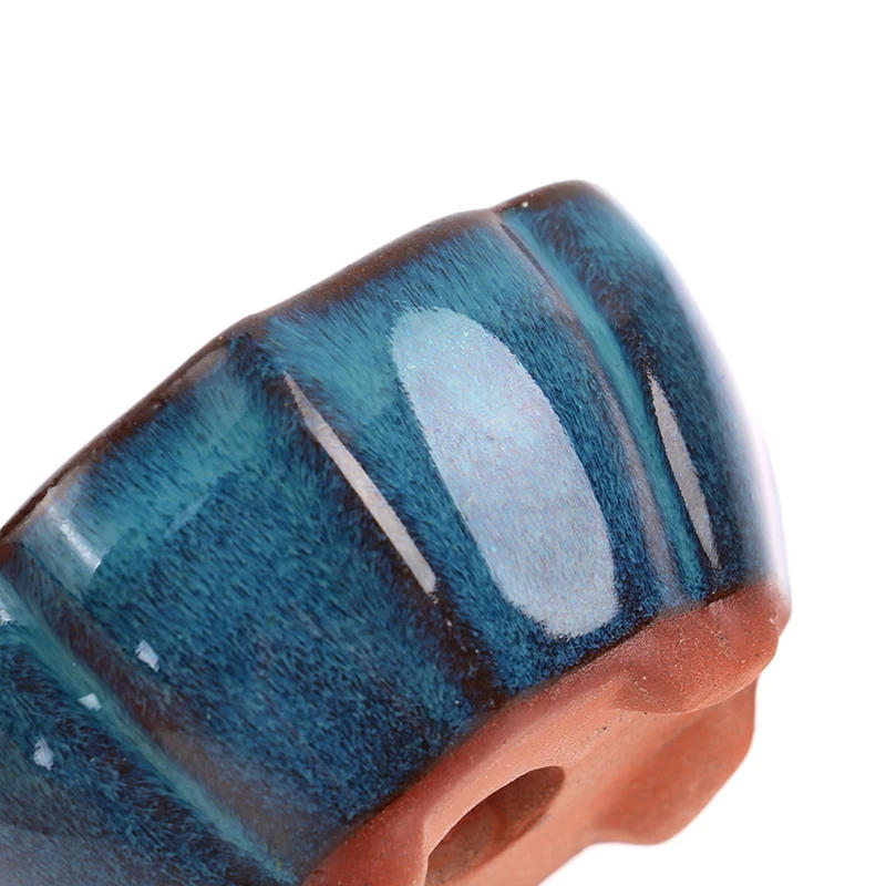 Description Picture 6 of item1pcs Bonsai Mini Ceramic Flowerpot Succulent Flower Planting Pot Office Desktop Decoration For Garden Yard Living Room Balcony