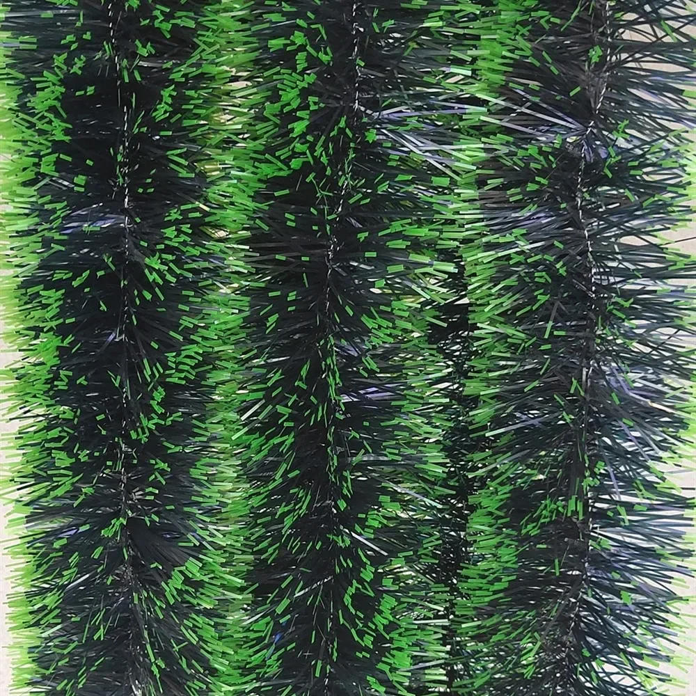 Description Picture 6 of item2M Christmas Party Wall Door Decor Christmas Tree Ornaments Tinsel Strips Christmas Pendant & Drop Ornaments Party Supplies