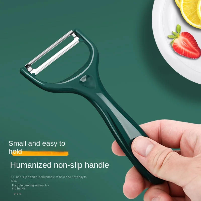 Description Picture 4 of itemFruit Peeling Knife Stainless Steel Peeler Peeling Apples Kitchen Vegetable Fruit Sharp Peeler Multi-function Peeler Zesters