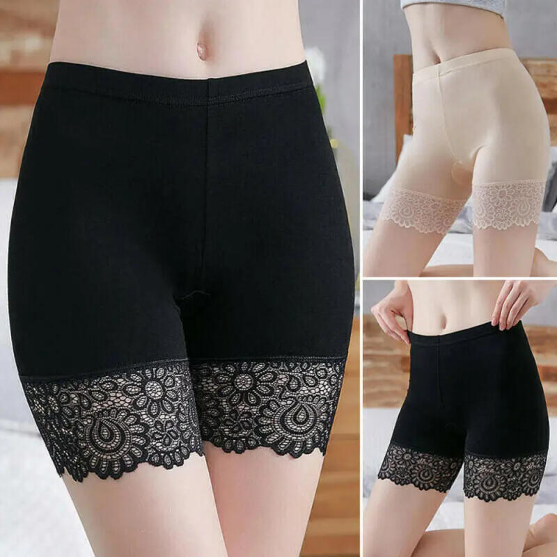 Description Picture 2 of itemWomen Shorts Underwear Safety Pants High Waist Shorts Under The Skirt Cotto Seamless Panties Casual Breathable Briefs Cycling