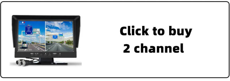 Description Picture 2 of item10.1 INCH Night Vision 4 Channel Recording Monitor IPS Screen Truck Bus MP5 DVR Black Box For AHD 1080P Reverse Backup Camera