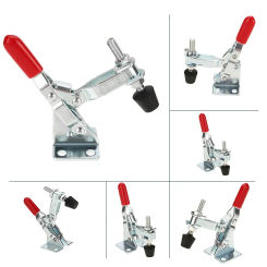 101A Toggle Clamps 1pc 50kg Anti-slip Equipment For Hand Tool Replacement Stainless Steel U-shaped Vertical Industrial