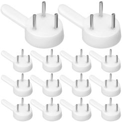 Frame Hooks No Trace Nails Plastic Wall Hooks Oil Painting Photo Frames Photo Frames Hooks Clothes Hanger 2.2x1.5x1.2cm