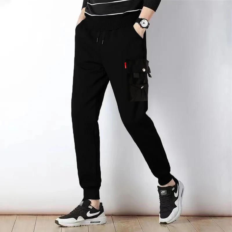 Description Picture 5 of itemTrendy brand workwear pants for men's spring and autumn 2024 new loose fitting oversized casual pants for men's summer thin styl