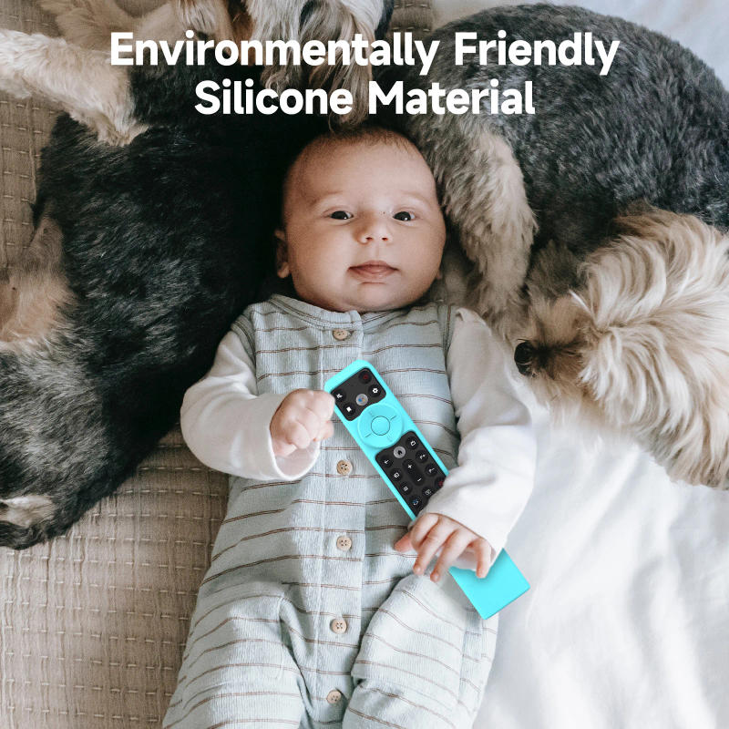 Description Picture 5 of itemSilicone Cover for TCL RC902V FMR1/RC833(2023) Voice Remote Control Case for 55R646 55S546 65R646 65S546 75R646 75S546 Series TV