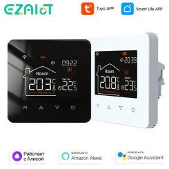 Smart Tuya Thermostat Water Electric Warm Floor Heating Gas Boiler WiFi Temperature Remote Controller with Google Home Alexa