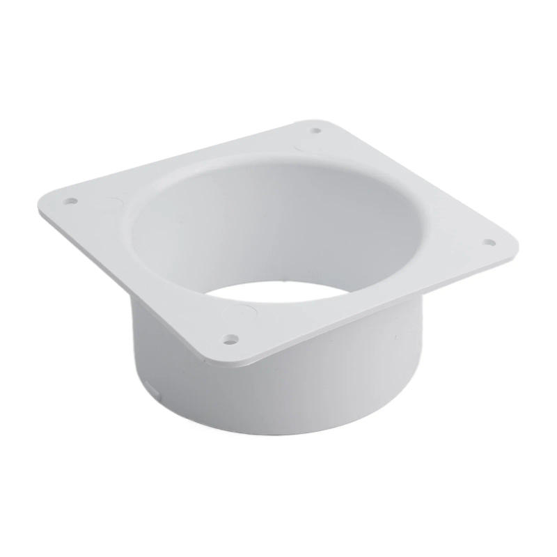 Description Picture 5 of item1pc Exhaust Pipe Straight Pipe 100-300MM ABS Air Duct Connectors Flange Ventilation Ducting Replaceable Accessories White