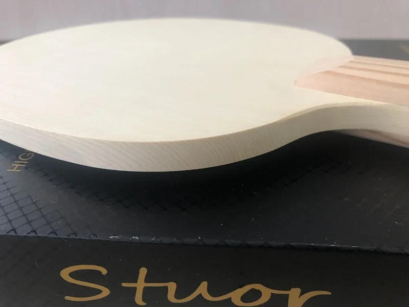 Description Picture 5 of itemStuor Single Hinoki 1Ply Hinoki Speed 90  Table Tennis Racket Ping Pong Blade Solid Cypress OFF-
