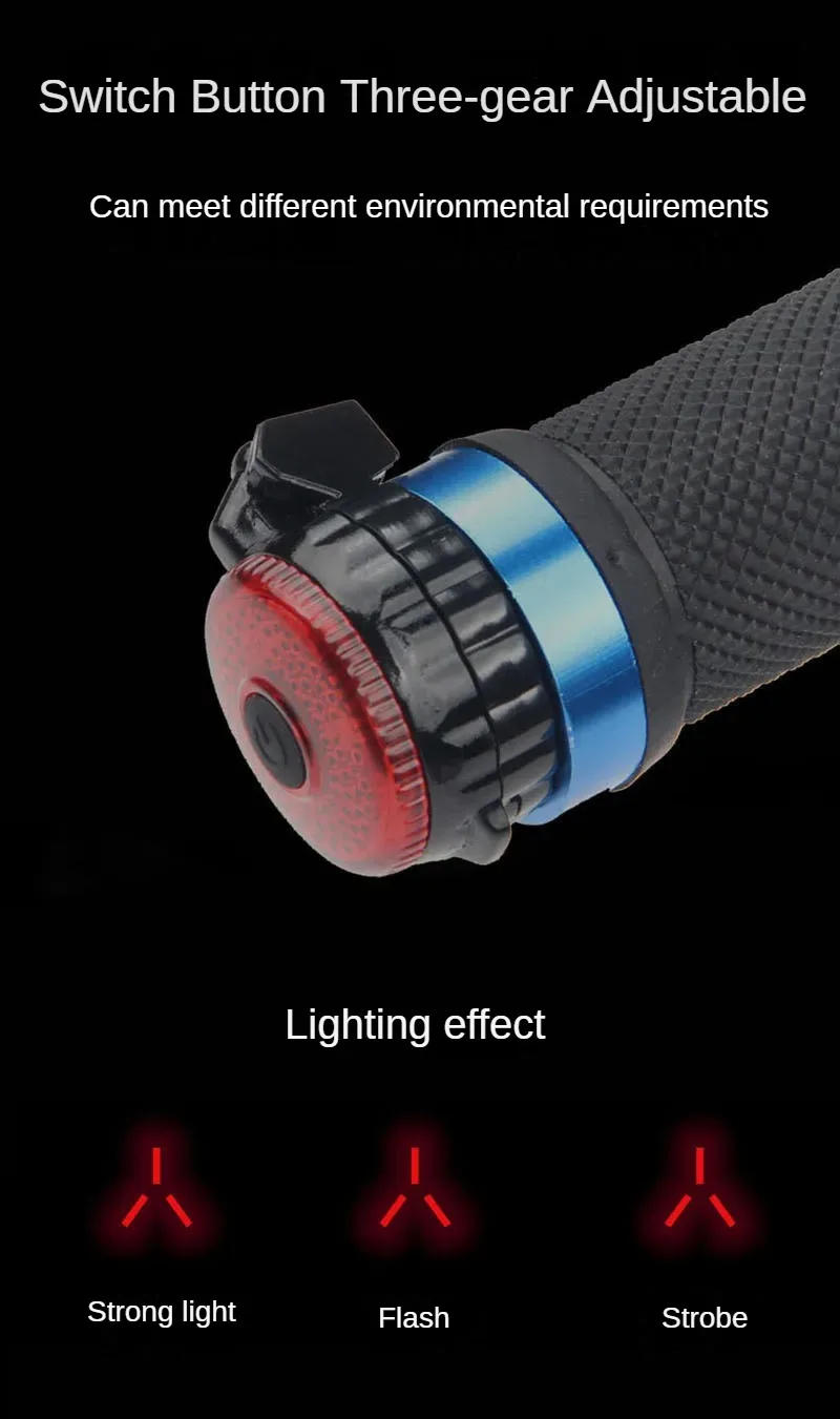 Description Picture 5 of item2pcs Small Rotary Folding MTB Bicycle Mirror Bike Handlebar Rearview Mirror Handle Plug Reflector Special Cycling Accessories