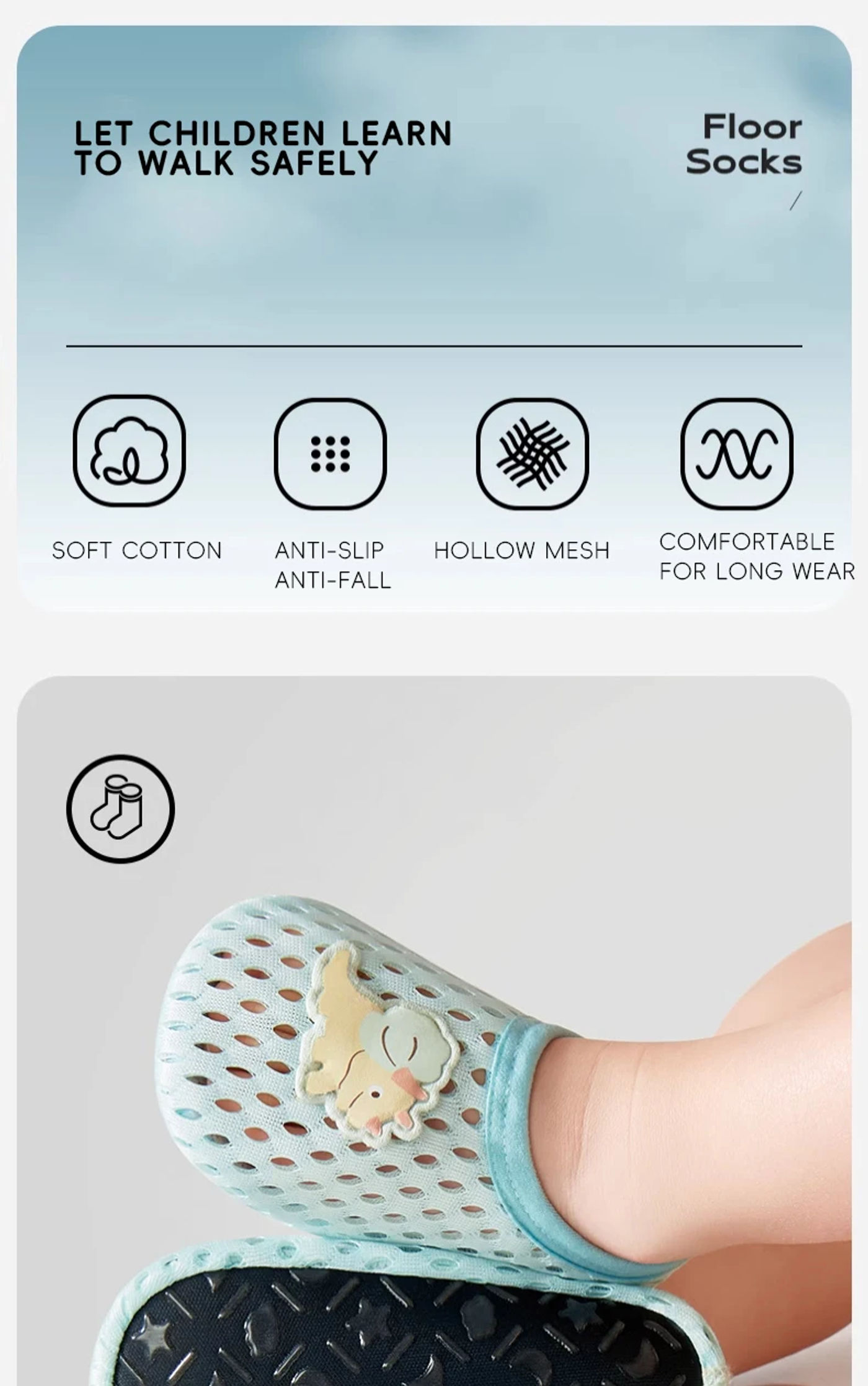 Description Picture 2 of itemBaby Kids Water Sport Sneakers Beach Socks Children Swimming Aqua Barefoot Shoes Surfing Fishing Diving Slippers For Boys Girls