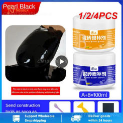 1/2/4PCS Ceramic Tile Repair Agent Tile Grout WTile Grouall Mending Agent Strong Adhesive Quick-drying Floor Tile Gap Glaze