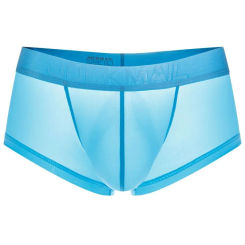 Jockmail Mens Panties Sexy Boxer Translucent Seamless Hombre Ice Silk Calcinhas New Brazilian Underwear Funny Lenceria De Hombre