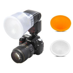 Professional Lightsphere Lambency Flash Diffuser Flashbounce for Canon 550EX 580EX 580EX II For Sony F58 DI866 Nikon SB900