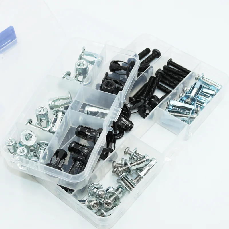 Description Picture 3 of itemPetal Shape Metal Rivet Nuts Kit M4 M5 M6 Molly Jack Nuts Screws Expansion Bolt Curtain License Plate Panel Clamp Lock Rivetnut
