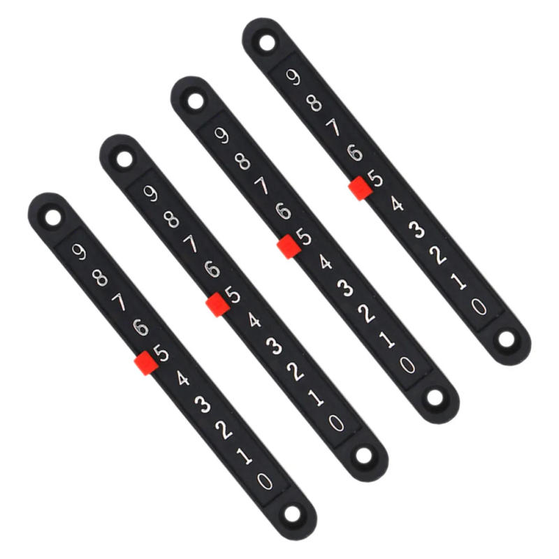 Description Picture 6 of item4 Pcs Foosball Scorer Replacement Parts Table Billiard Board Counters Football Keeper Black Tables Indicator Child