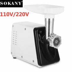 2500W Electric Meat Grinder Machine Grinding Mincer 220V 110V Portable Blender Stainless Steel Food Processor Vegetable Mixer 주방