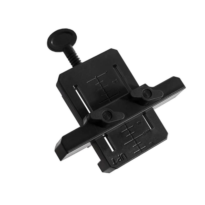 Description Picture 3 of item1pc Cabinet Door Mounting Jig Support Clamp Punching Positioning Fixing Clip Cabinet Jig Auxiliary Installation Tool Hardware