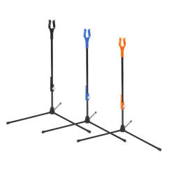 Recurve Bow Stand Adjustable Glass Fiber Rod Archery Bow Holder Rack Ultralight Portable Archery Stand for Outdoor Hunting