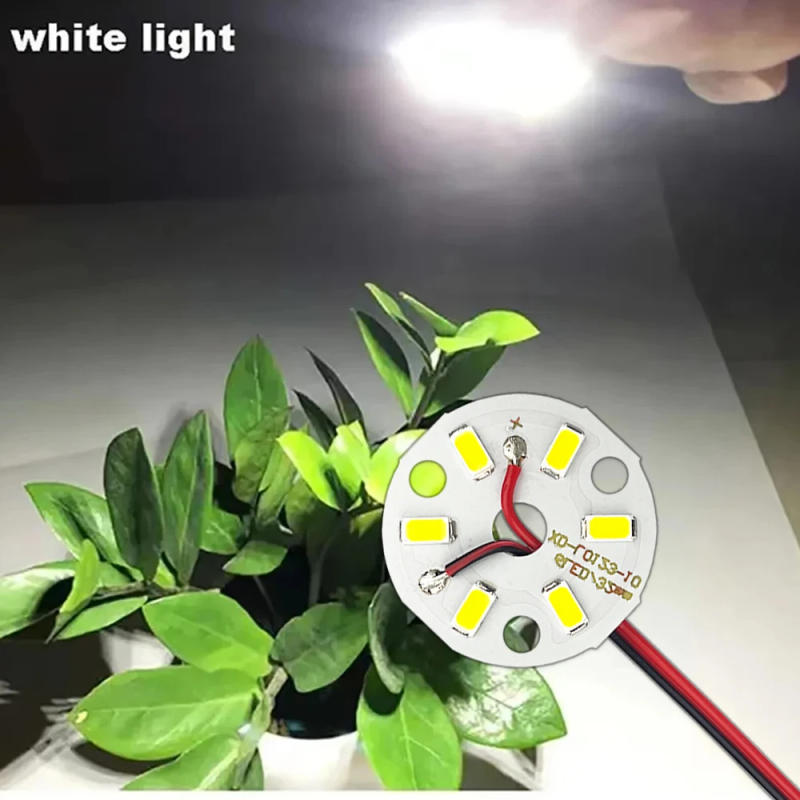 Description Picture 6 of item10Pcs High Bright LED Light Board 3W 12V Warm White Dia 32MM SMD 5730 Chips For DIY Bulb Circular Transformation Light Source