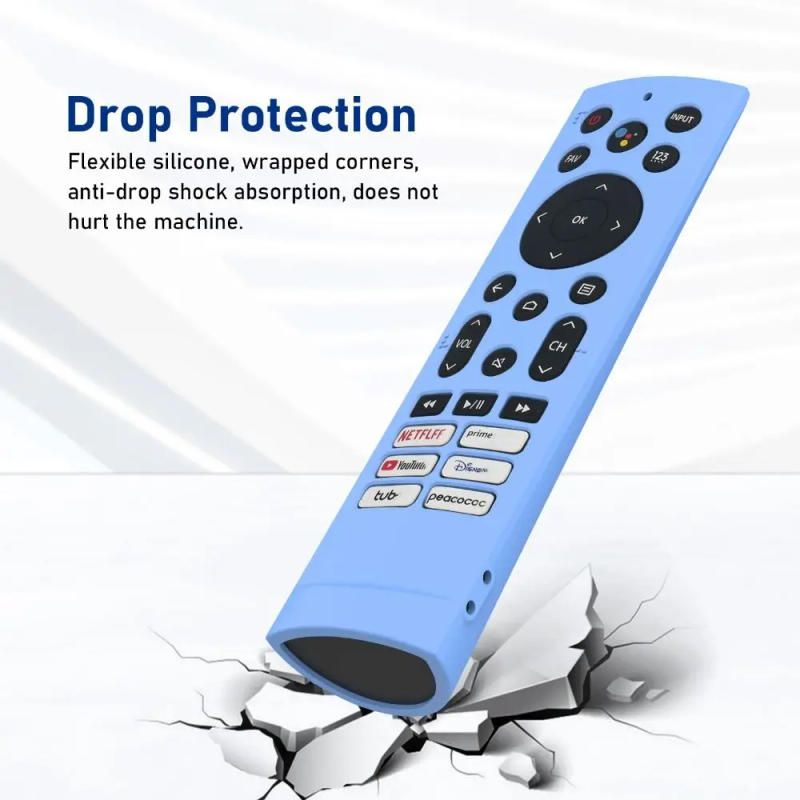 Description Picture 5 of itemSilicone TV Remote Controller Cover Washable Shockproof Protector Household Soft Protective Case for Hisense ERF3F80H ZDB1210320