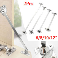 Bracket Drop Lid Supports Cabinet Cabinets Cupboard Support Sliding Rail 2PCS Door Hinge Down Iron+Zinc Alloy New