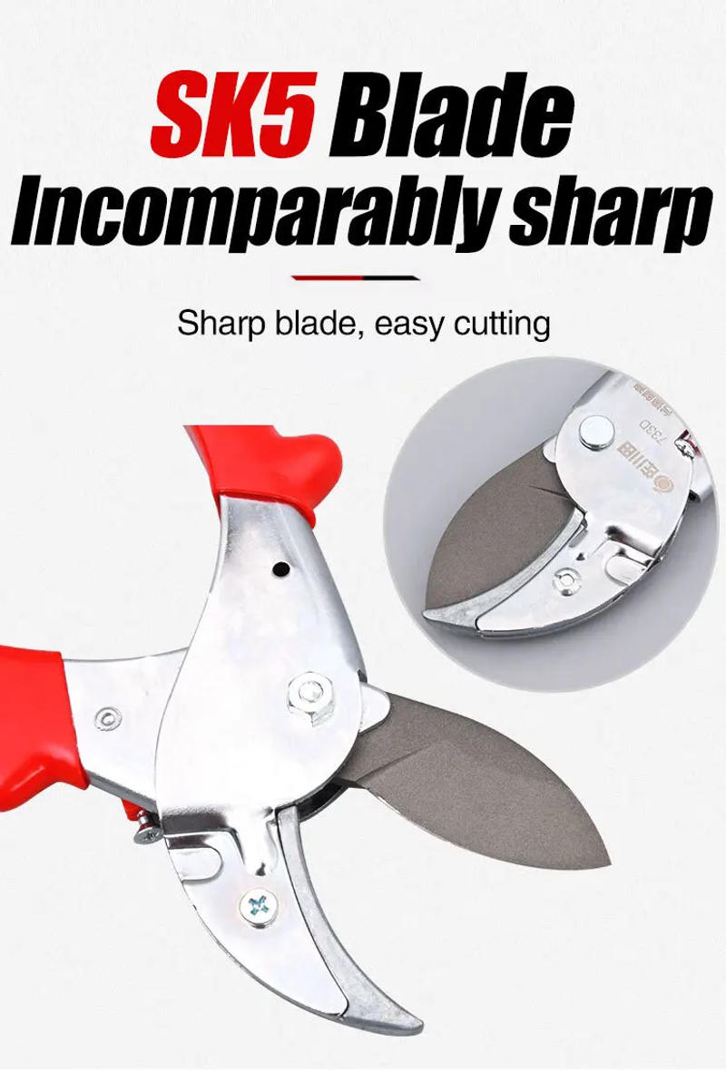 Description Picture 2 of itemPowerful Grape branch labor-saving thick branch shears Special fruit tree shears Garden Pruning Shears Bonsai greening scissors